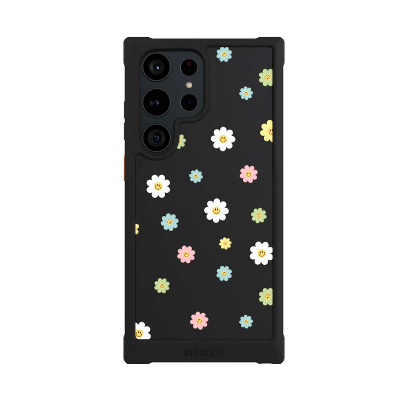 Galaxy S23 Ultra NIVOmax Flower Power Petit Transparent