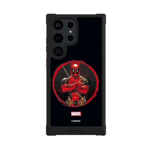 Samsung Galaxy S23 Ultra NIVOmax Deadpool Badge