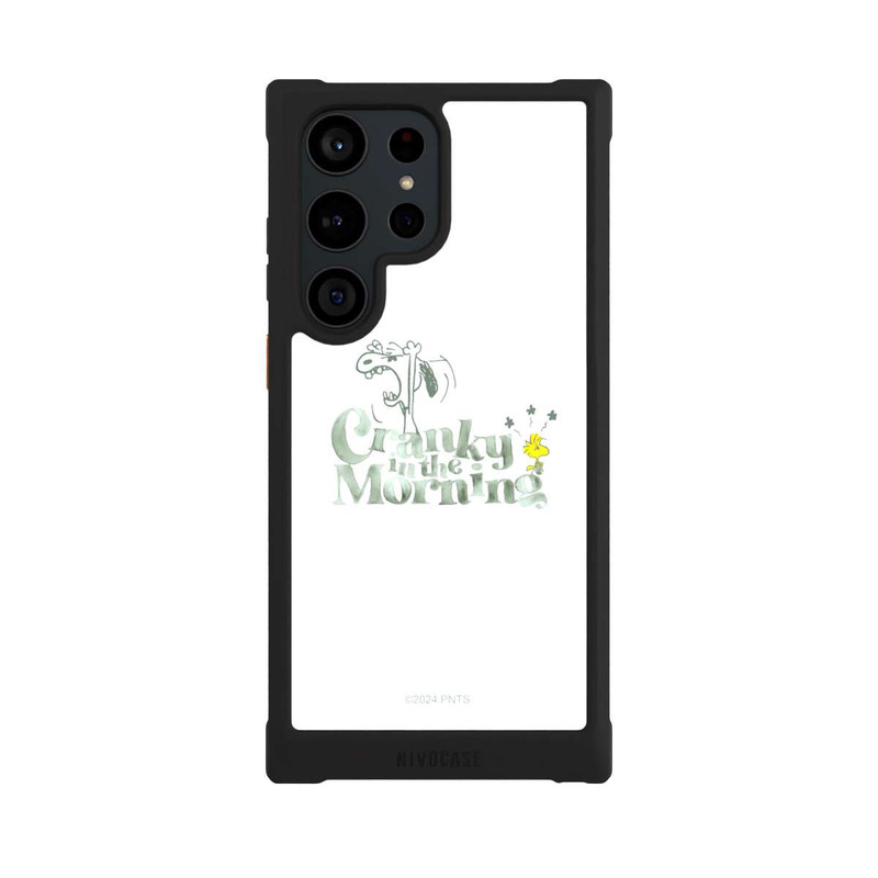 Galaxy S23 Ultra NIVOmax Snoopy Cranky in the Morning