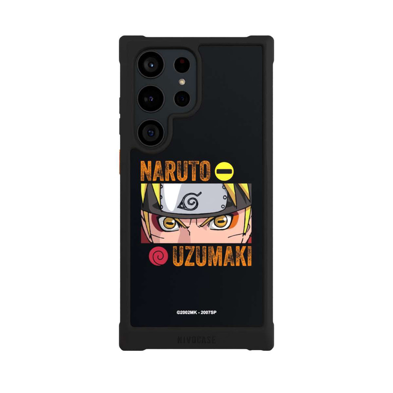 Galaxy S23 Ultra NIVOmax Naruto Uzumaki Gros plan