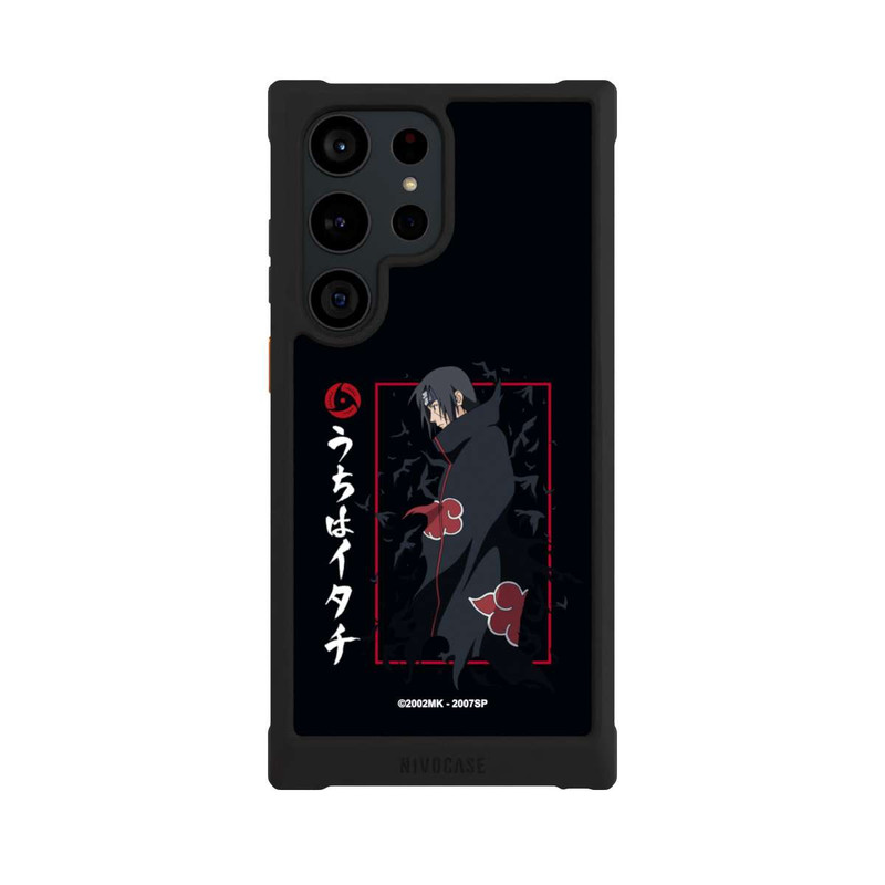 Galaxy S23 Ultra NIVOmax Itachi corbeaux noirs