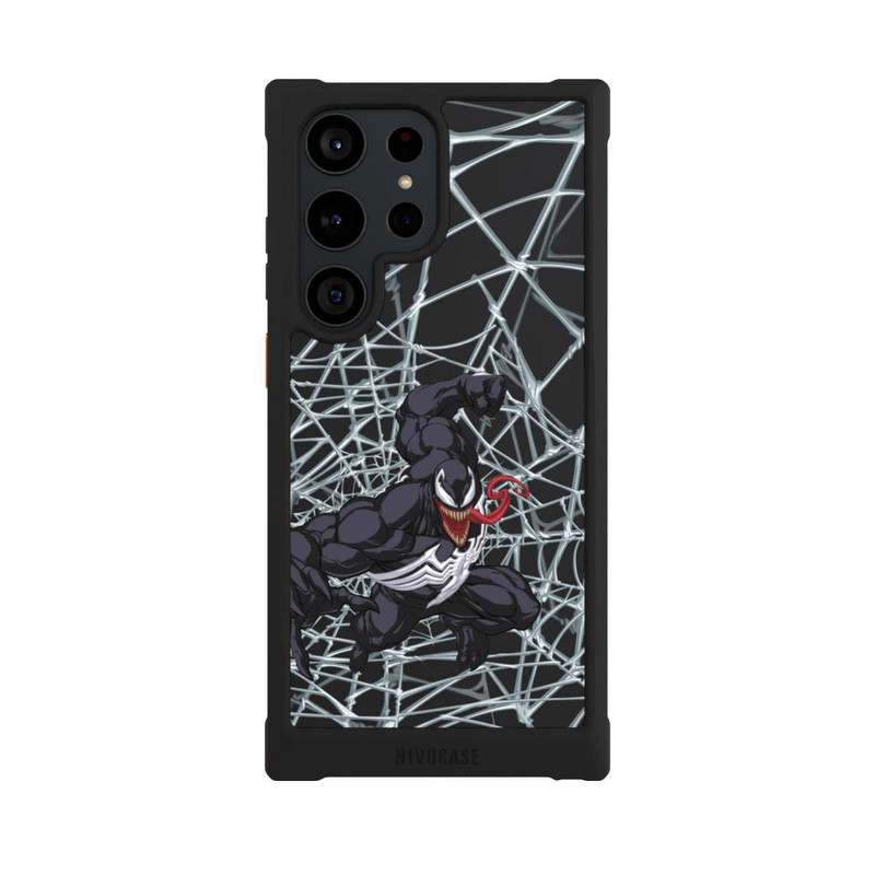 Galaxy S23 Ultra NIVOmax Venom Spiderweb