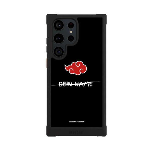 Samsung Galaxy S23 Ultra NIVOmax Akatsuki personalisierbar Schwarz