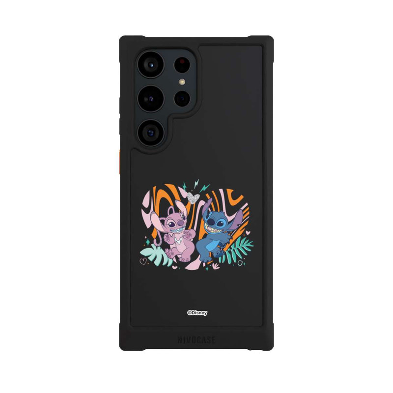 Galaxy S23 Ultra NIVOmax Angel And Stitch Transparent