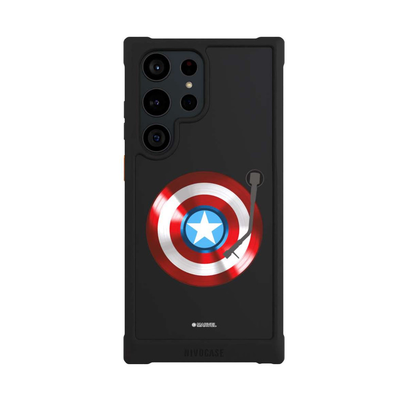 Galaxy S23 Ultra NIVOmax Capitan American Shield Marvel