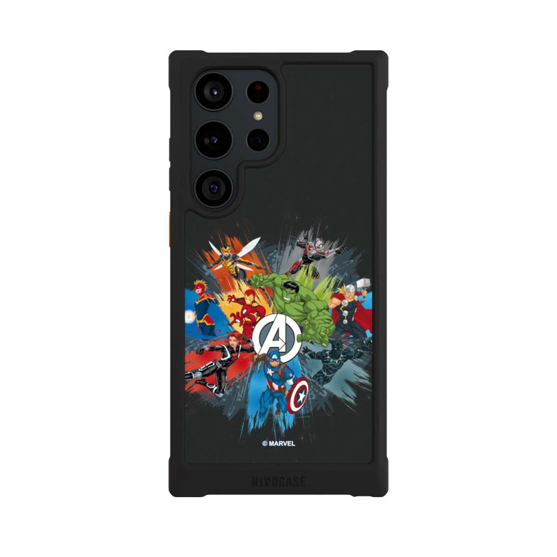 Galaxy S23 Ultra NIVOmax Marvel's Avengers Black