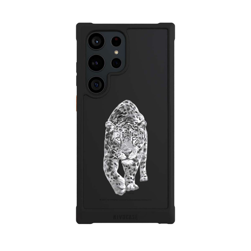 Galaxy S23 Ultra NIVOmax Leopard transparent