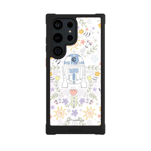 Samsung Galaxy S23 Ultra NIVOmax R2D2 Blumen Muster