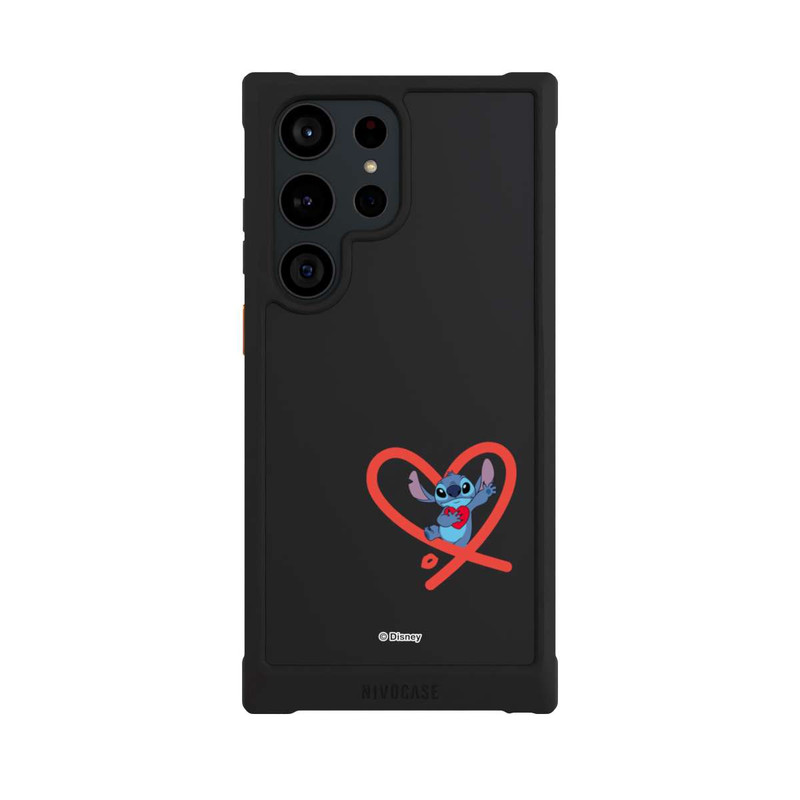 Galaxy S23 Ultra NIVOmax Stitch With a Heart Transparent