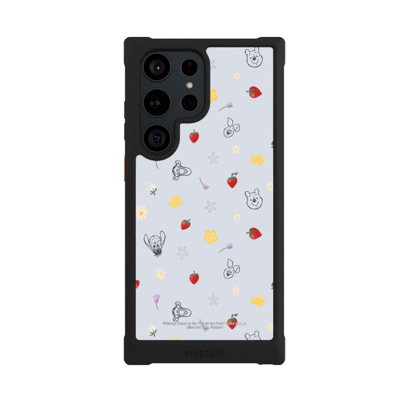 Galaxy S23 Ultra NIVOmax Winnie l'Ourson et ses Amis Fraise Bleu