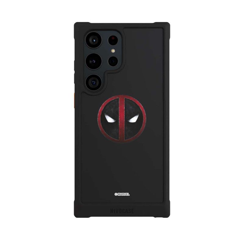 Galaxy S23 Ultra NIVOmax Deadpool Logo Transparent