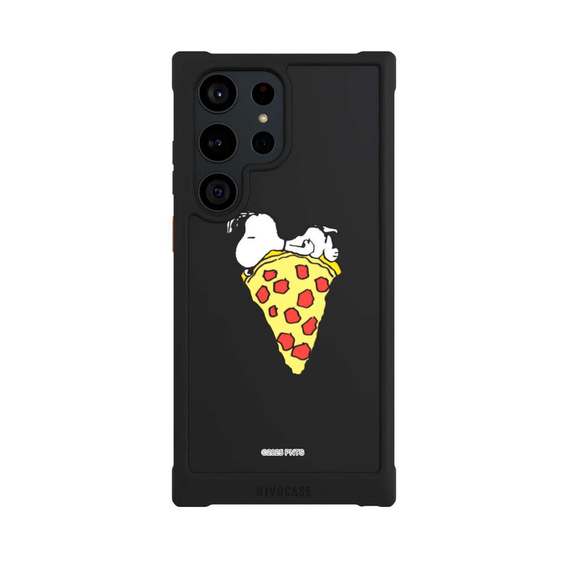 Galaxy S23 Ultra NIVOmax Snoopy Pizza Transparent