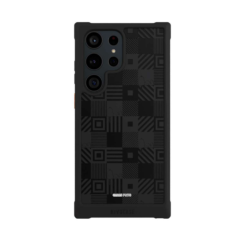 Galaxy S23 Ultra NIVOmax Peanuts Pattern Transparent