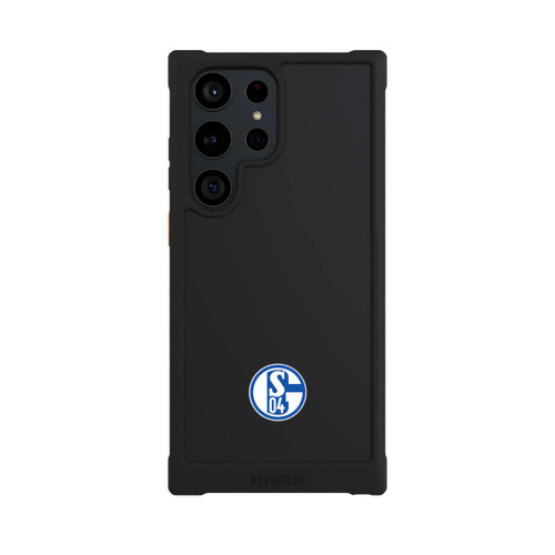 Samsung Galaxy S23 Ultra NIVOmax FC Schalke 04 Logo Klein Transparent