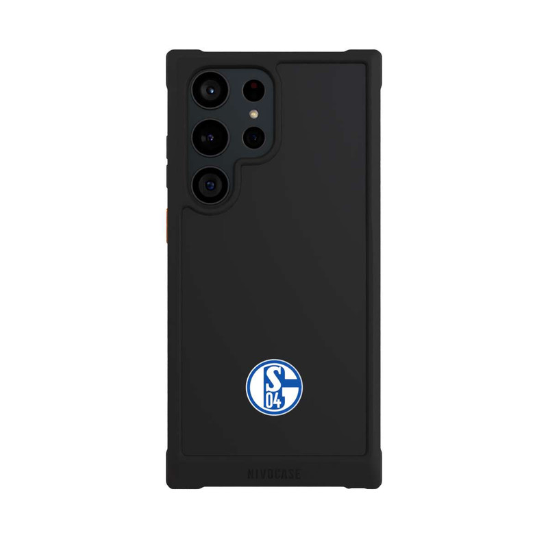 Galaxy S23 Ultra NIVOmax FC Schalke 04 Logo Klein Transparent