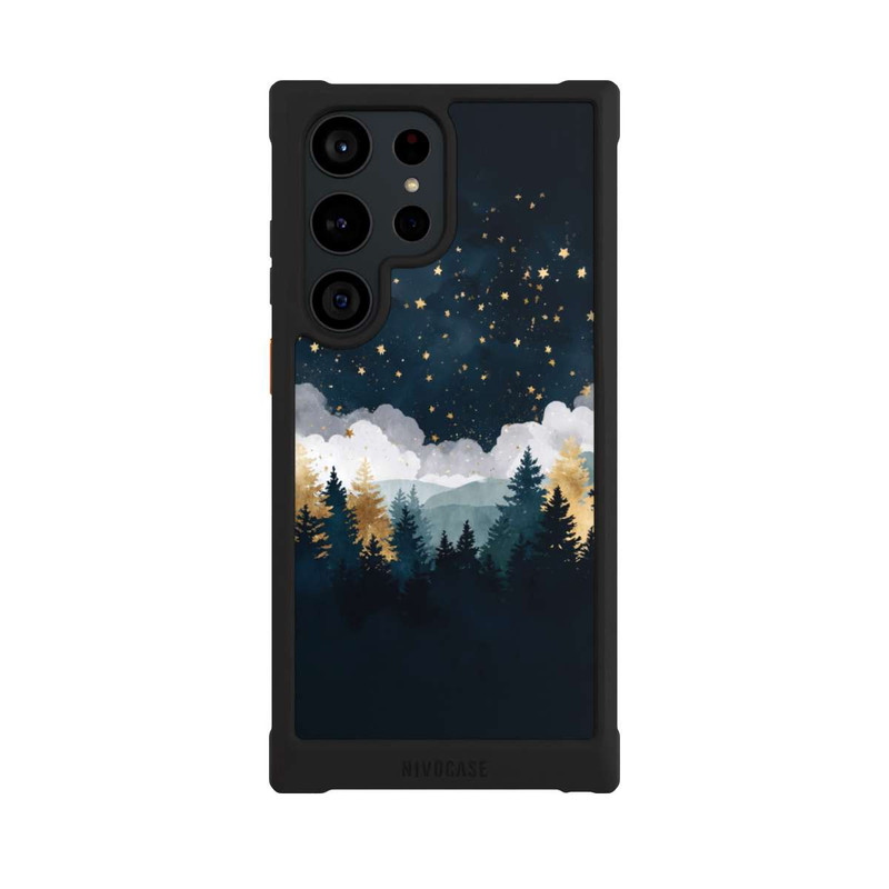 Galaxy S23 Ultra NIVOmax Indigo Night Forest