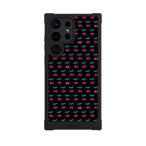 Samsung Galaxy S23 Ultra NIVOmax Kirschen schwarz