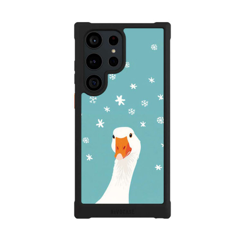 Samsung Galaxy S23 Ultra NIVOmax Funny Goose Stars Blue with AI