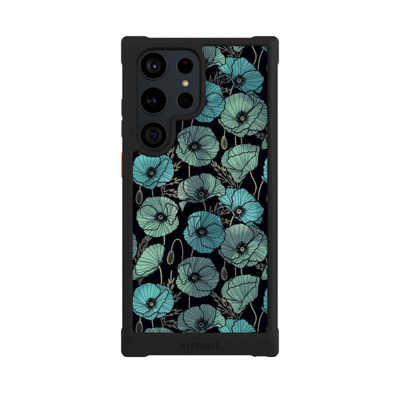 Galaxy S23 Ultra NIVOmax Sommermohn Grün