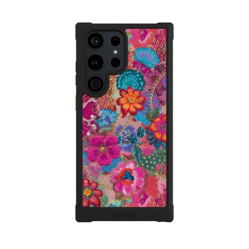 Samsung Galaxy S23 Ultra NIVOmax Patchwork Blumen Mit KI