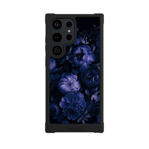 Samsung Galaxy S23 Ultra NIVOmax Victorian Grandeur Large Flowers Purple Mit KI