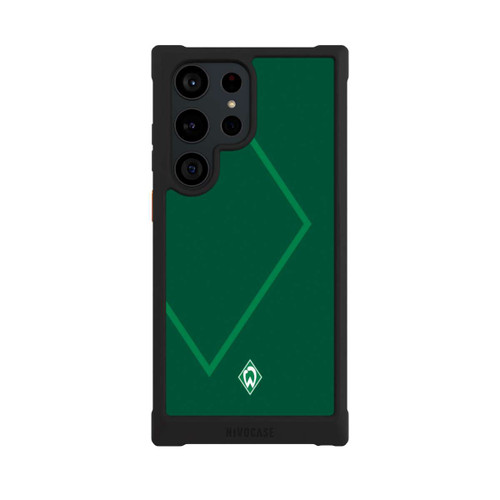 Samsung Galaxy S23 Ultra NIVOmax Werder Grün Rautenelement