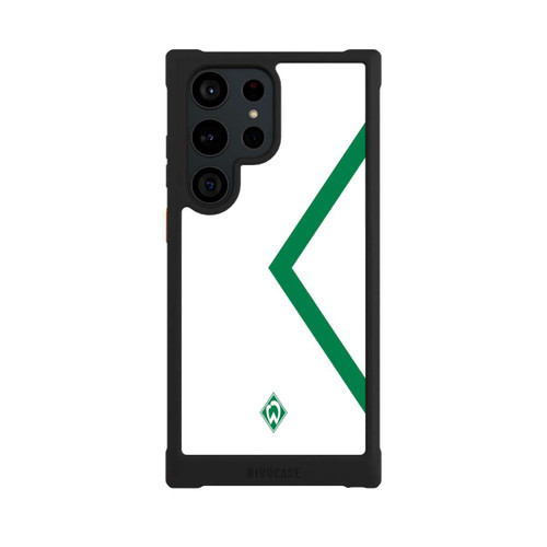 Samsung Galaxy S23 Ultra NIVOmax Werder Bremen Rautenelement Grün