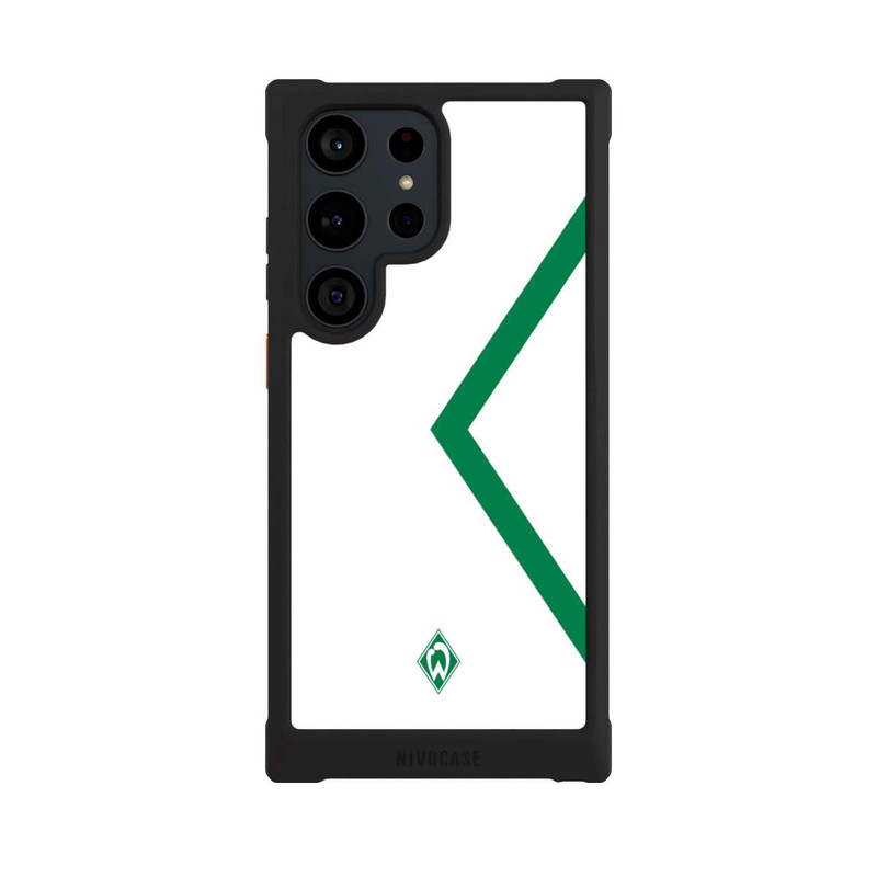 Galaxy S23 Ultra NIVOmax Werder Bremen Rautenelement Grün