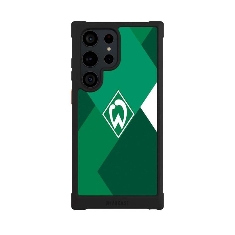 Galaxy S23 Ultra NIVOmax Werder Bremen Diamond Pattern