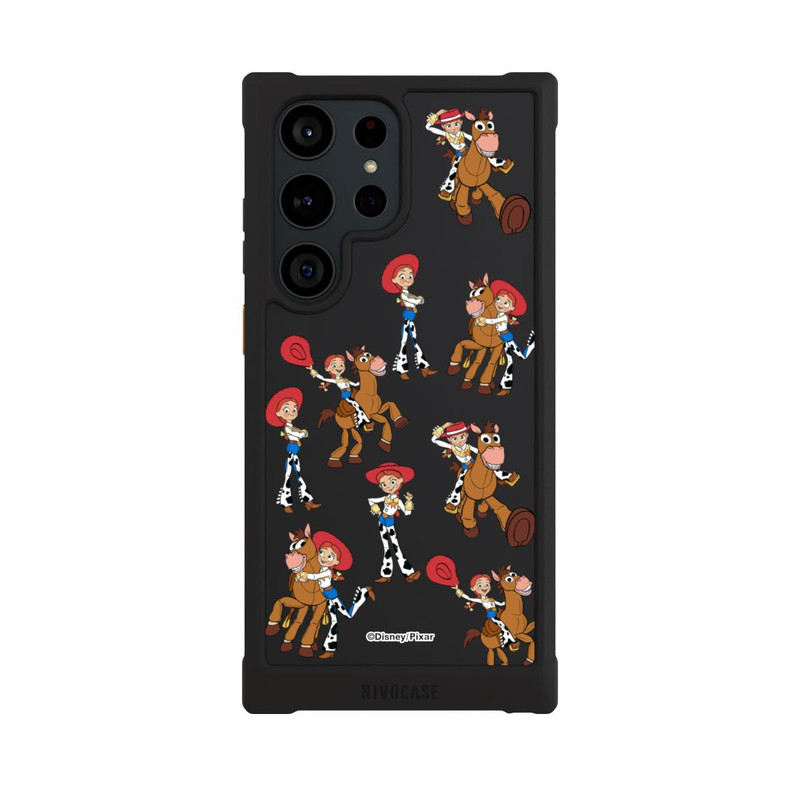 Galaxy S23 Ultra NIVOmax Toy Story 5 Jessie Cowboy Pattern Transparent