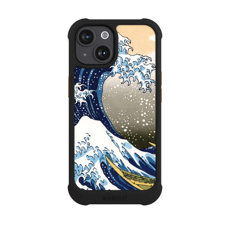 iPhone 15 NIVOmax Great Wave of Kanagawa / Die große Welle vor Kanagawa