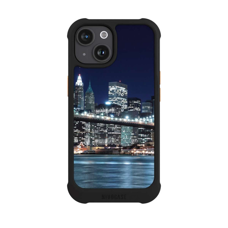 iPhone 15 NIVOmax Pont de Brooklyn