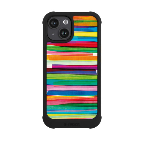 Apple iPhone 15 NIVOmax Bunte Streifen1