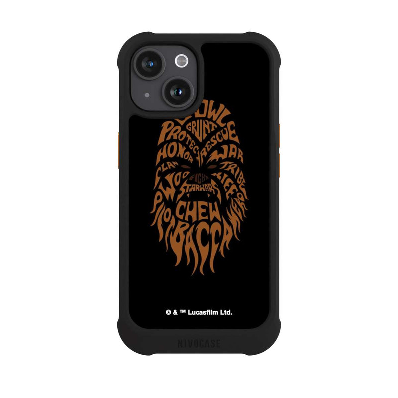 iPhone 15 NIVOmax Chewbacca Typo Grafisch