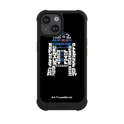 Apple iPhone 15 NIVOmax R2-D2 Typo Grafisch