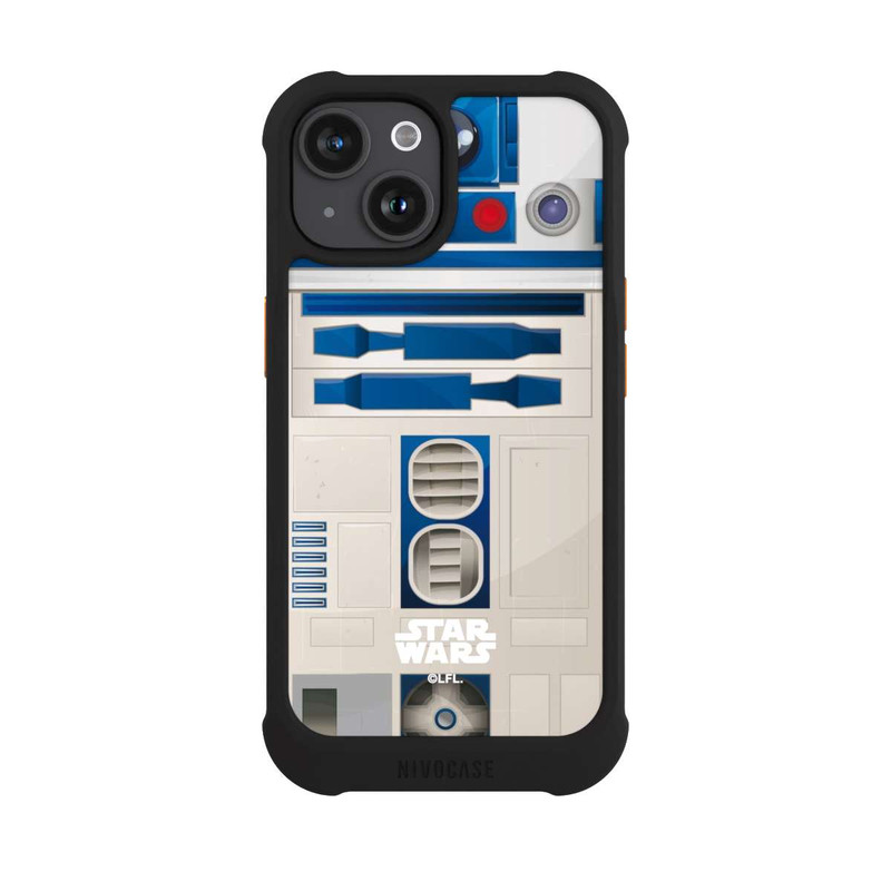 iPhone 15 NIVOmax R2D2 Gros plan