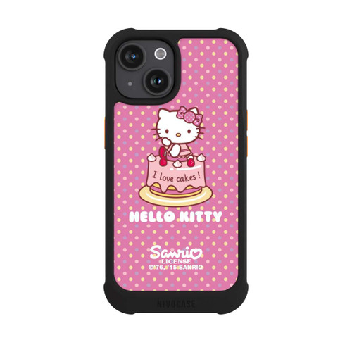 Apple iPhone 15 NIVOmax Hello Kitty - I Love Cakes
