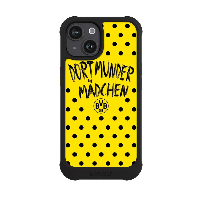 iPhone 15 NIVOmax BVB Dortmunder Mädel Punkte
