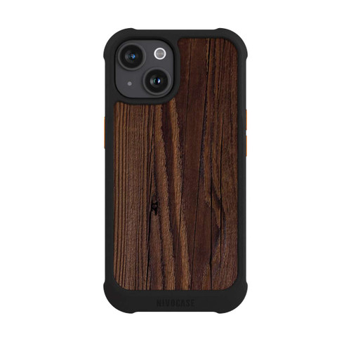 Apple iPhone 15 NIVOmax Maserung Holzlook