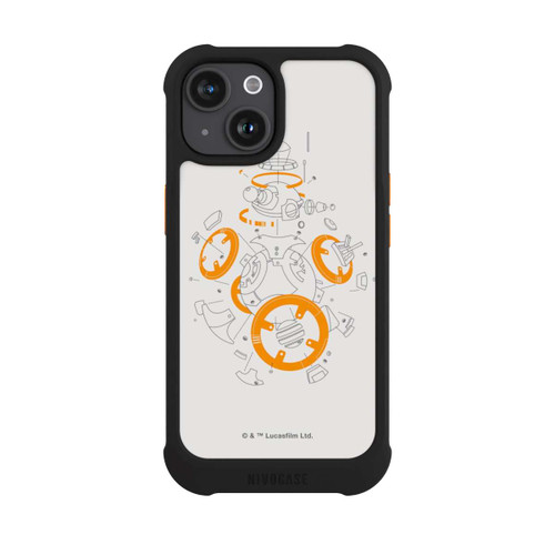 Apple iPhone 15 NIVOmax BB8 Explosionszeichung - Star Wars 8