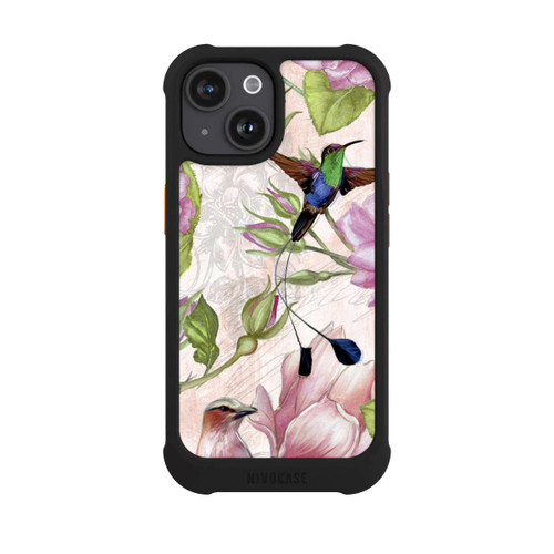 Apple iPhone 15 NIVOmax Hummingbird Pattern