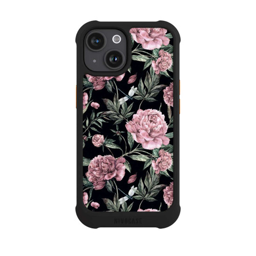 Apple iPhone 15 NIVOmax Fleur Sombre
