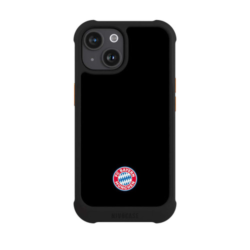 Apple iPhone 15 NIVOmax Klassisches FCB Logo Klein