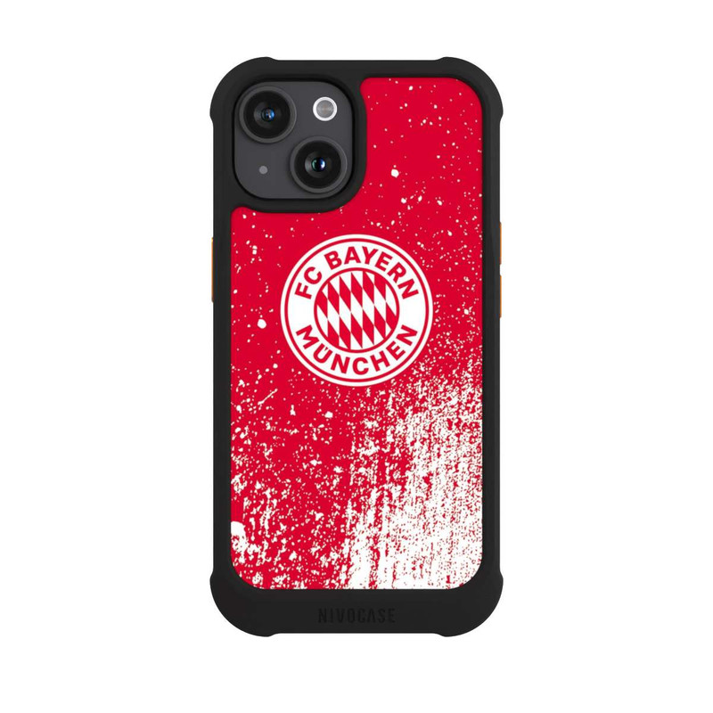 iPhone 15 NIVOmax Splatter Red - FCB