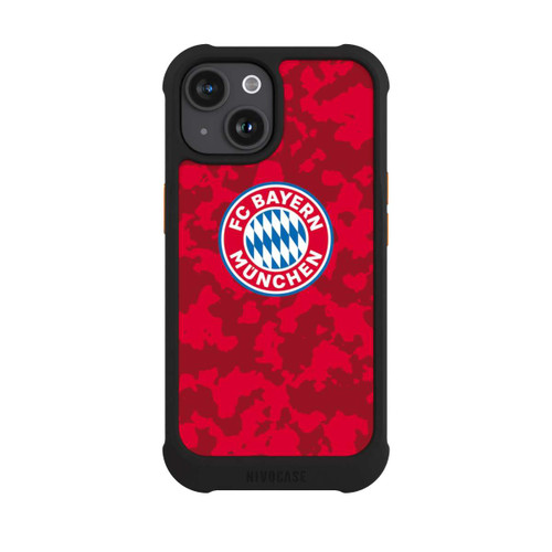 Apple iPhone 15 NIVOmax Camouflage Muster FCB