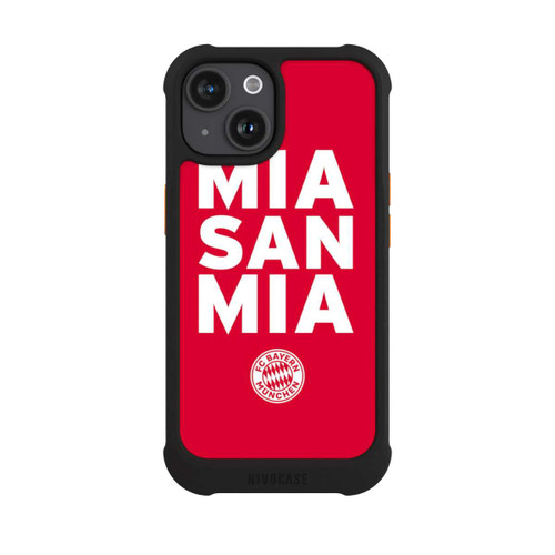 Apple iPhone 15 NIVOmax Mia San Mia FCB Rot