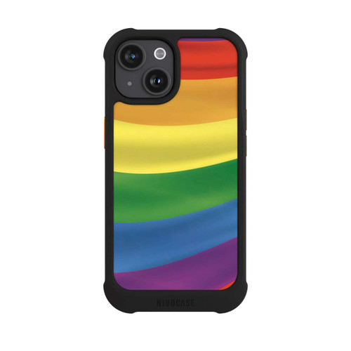 Apple iPhone 15 NIVOmax Pride Flagge