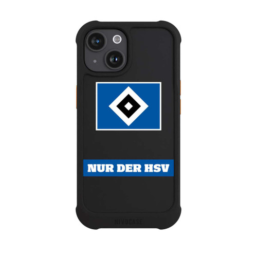 Apple iPhone 15 NIVOmax Nur der HSV Blau - ohne Hintergrund