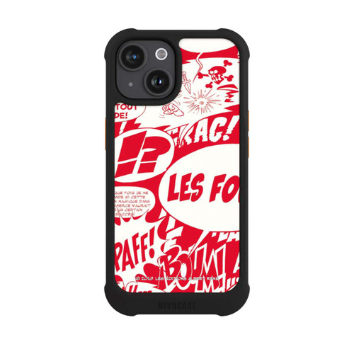 Apple iPhone 15 NIVOmax Bulles BD Astérix Rouge