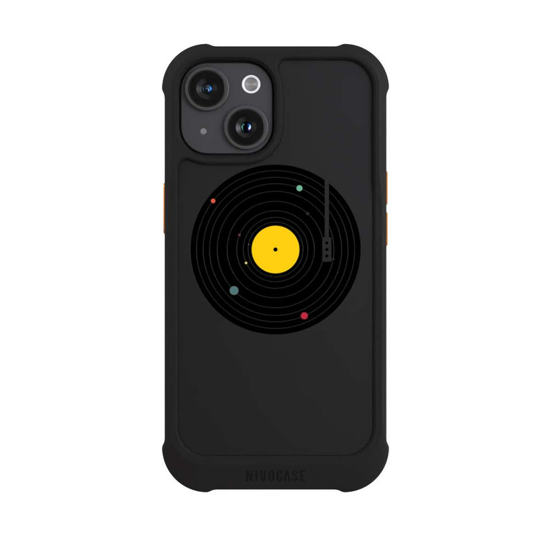 iPhone 15 NIVOmax Musique partout transparente